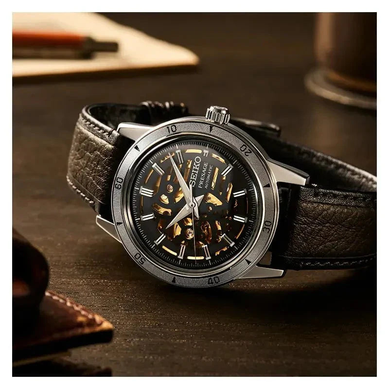 SEIKO Men's Presage Style 60's Automatic Watch SSA461J1
