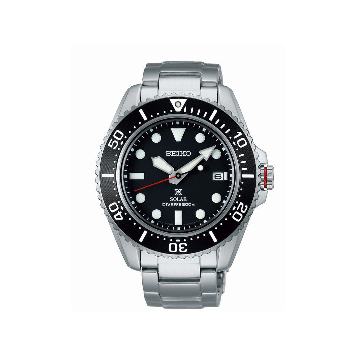 SEIKO Men's Prospex Quartz Solar Diver's Watch SNE597P1