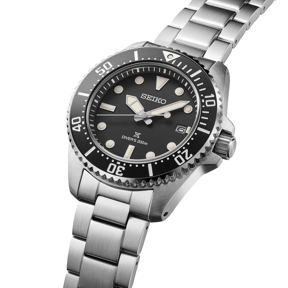 SEIKO Men's Prospex Quartz Solar Diver's Watch SNE597P1