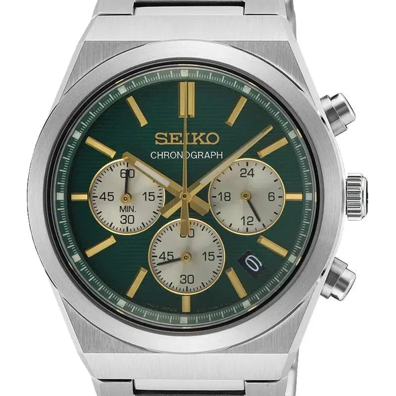 SEIKO Men's Sport Chronograph Steel Watch SSB461P1