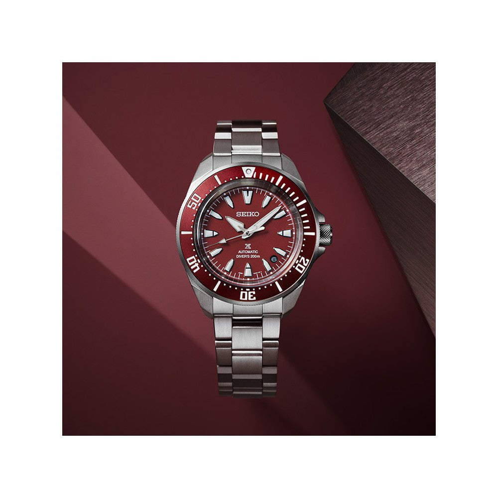 SEIKO Men's Prospex Samurai Steel Watch SRPL11K1
