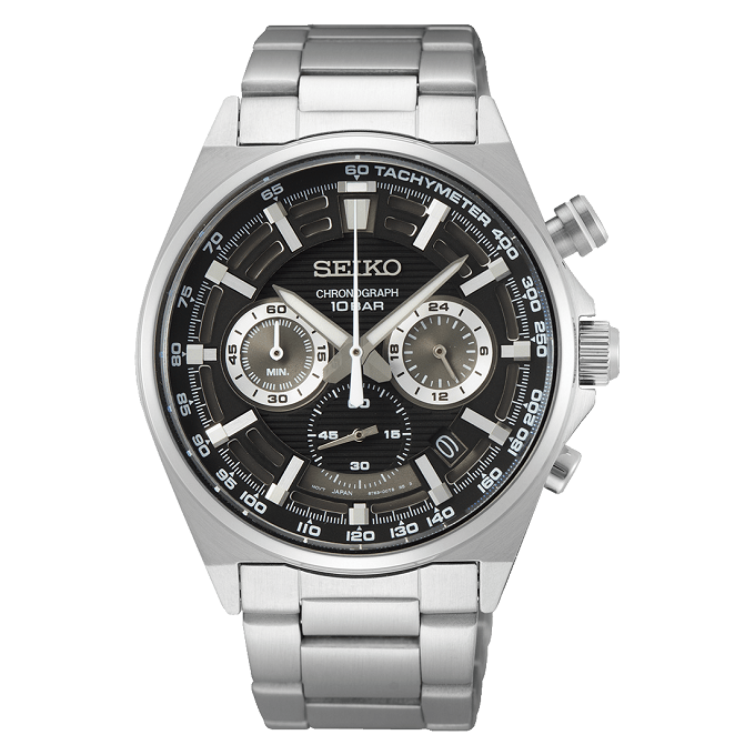 SEIKO Men's Sport Neo Chronograph Steel Watch SSB397P1