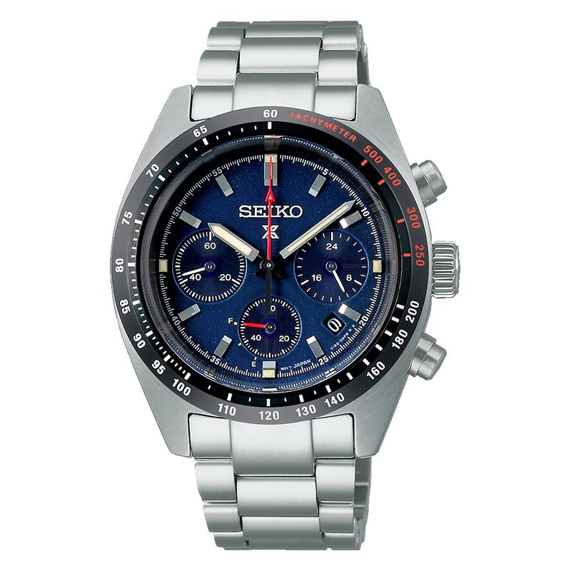 SEIKO Men's Prospex Speedtimer Chronograph Steel Watch SSC815P1