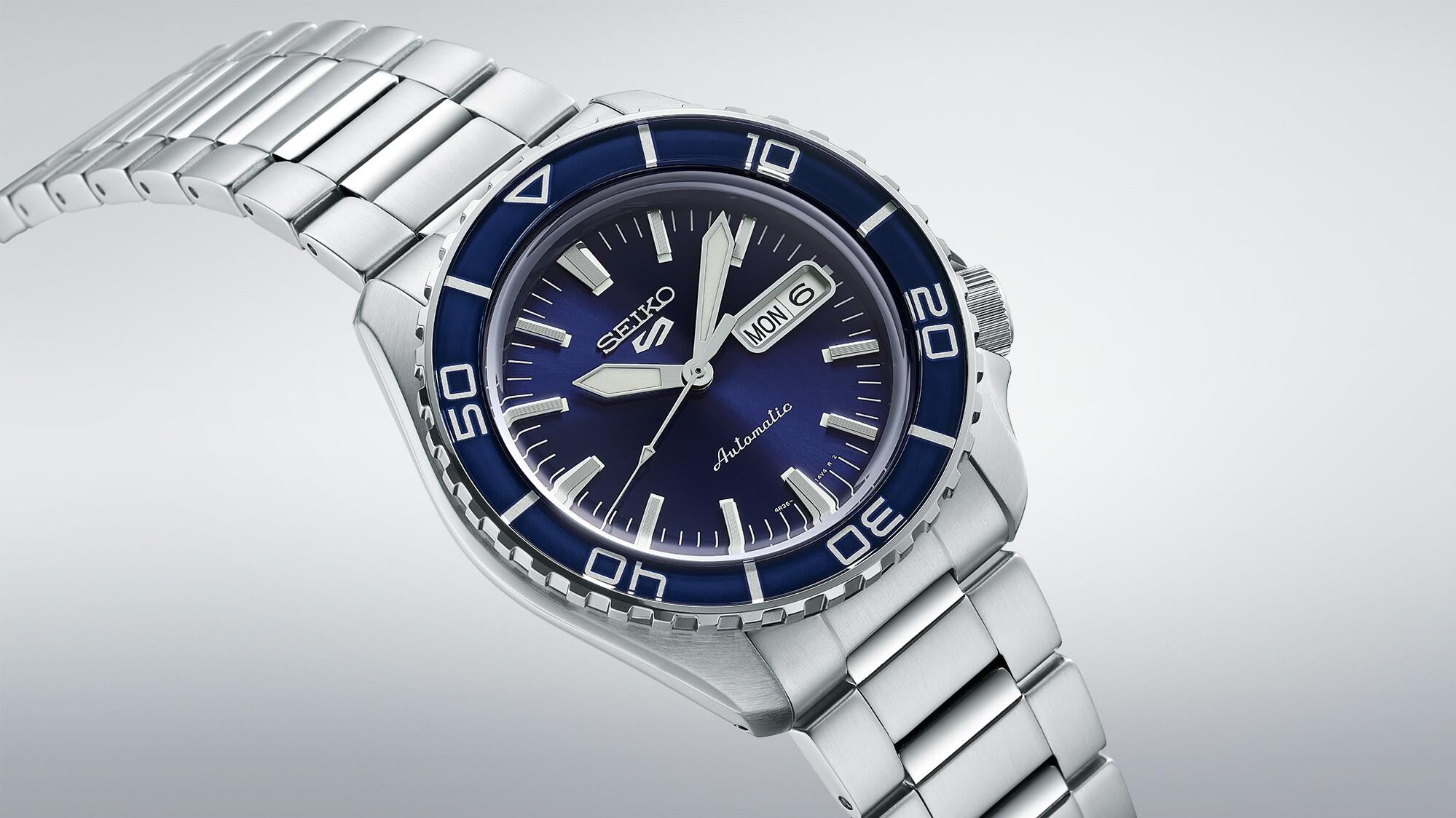 Montre SEIKO 5 Homme Sport Automatique en Acier SRPK97K1