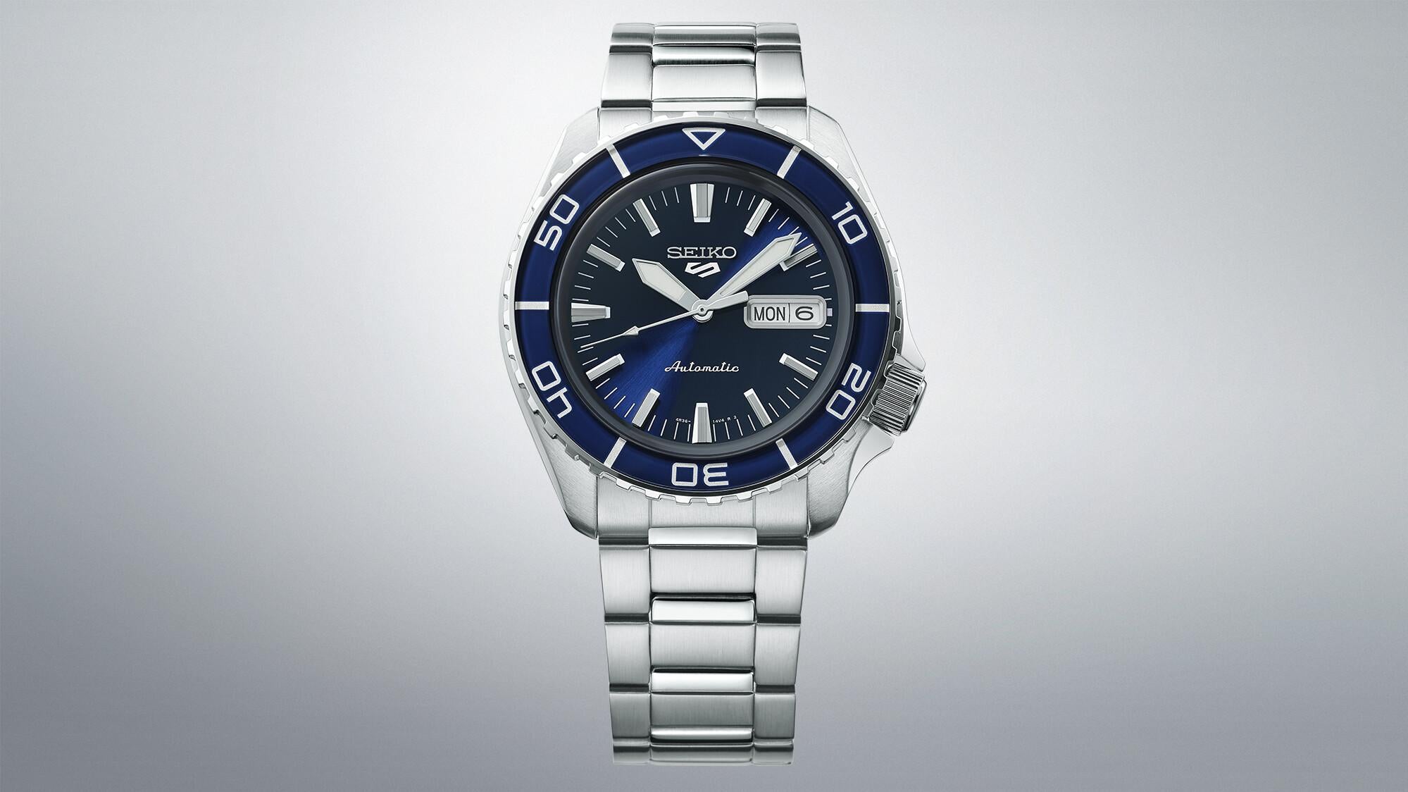 Montre SEIKO 5 Homme Sport Automatique en Acier SRPK97K1