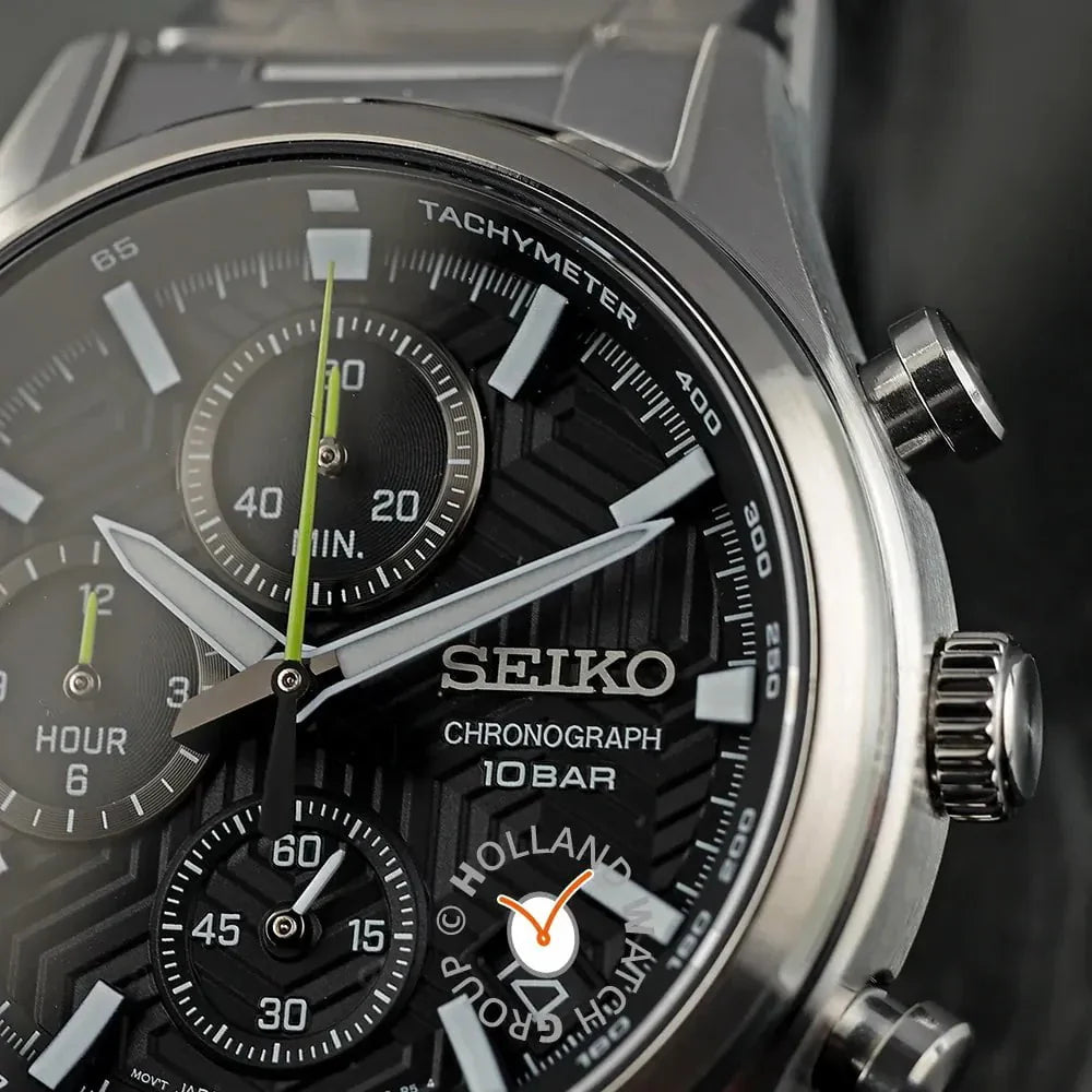 SEIKO Men's Sport Chronograph Steel Watch SSB419P1