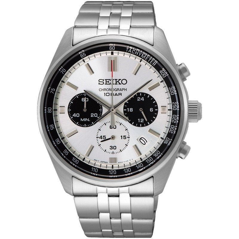 SEIKO Men's Sport Chronograph Steel Watch SSB425P1