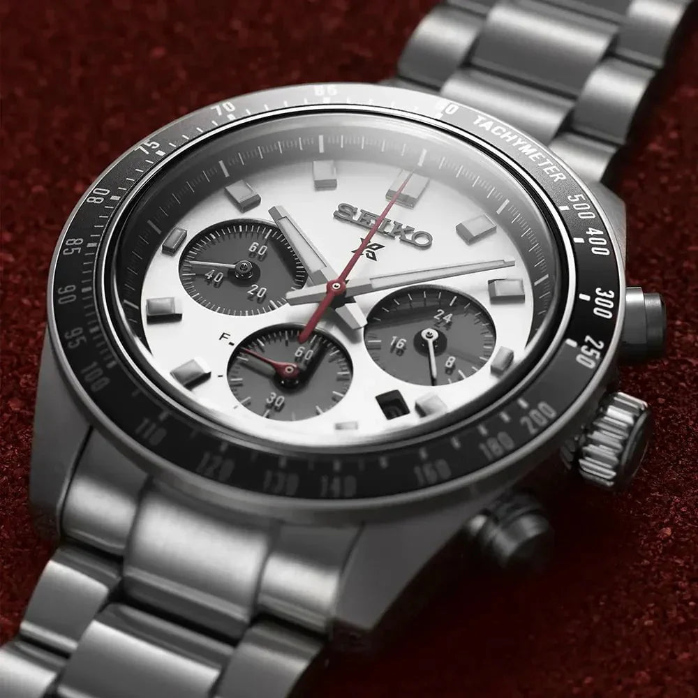 SEIKO Men's Prospex Speedtimer Steel Watch SSC911P1