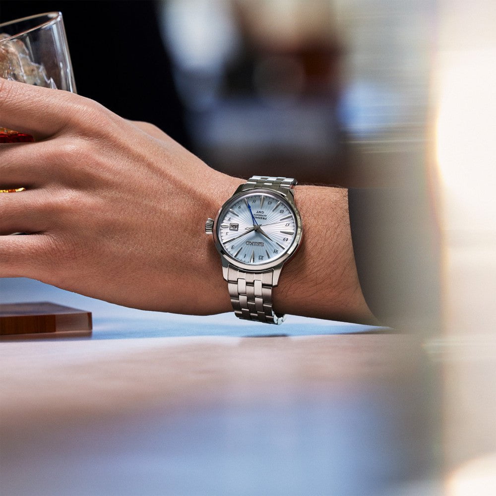 SEIKO Men's Presage Cocktail Automatic Watch SSK037J1