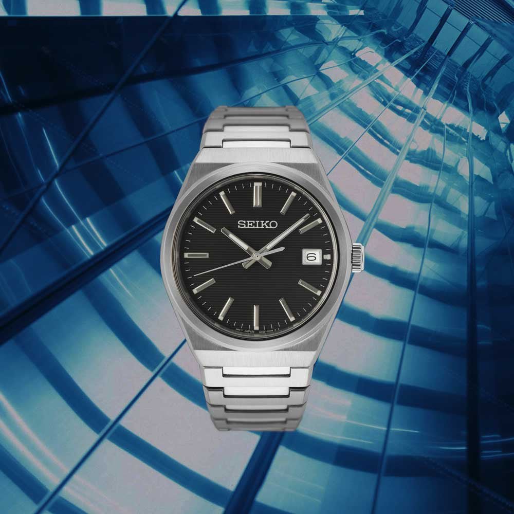 SEIKO Men's Classic Steel Watch SUR557P1