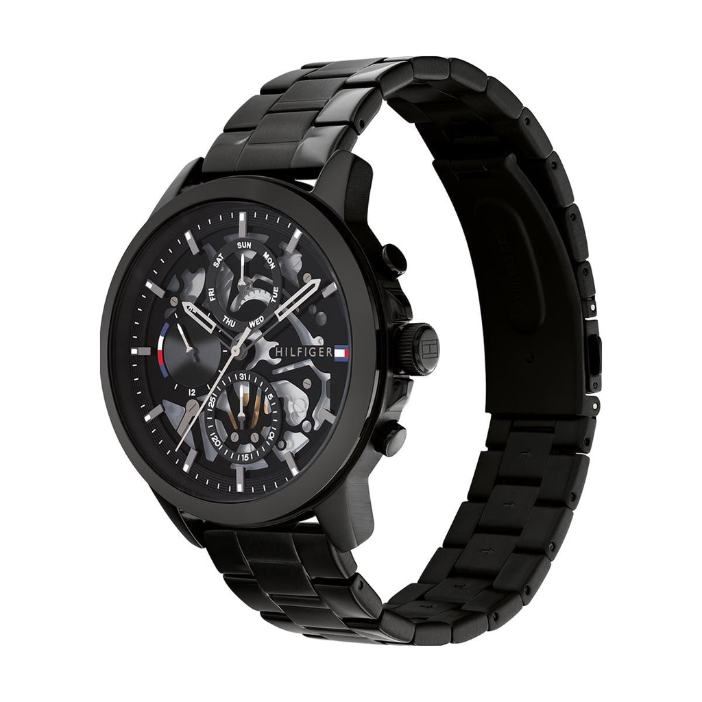 Montre TOMMY HILFIGER Homme Henry en Acier Noir 1710478
