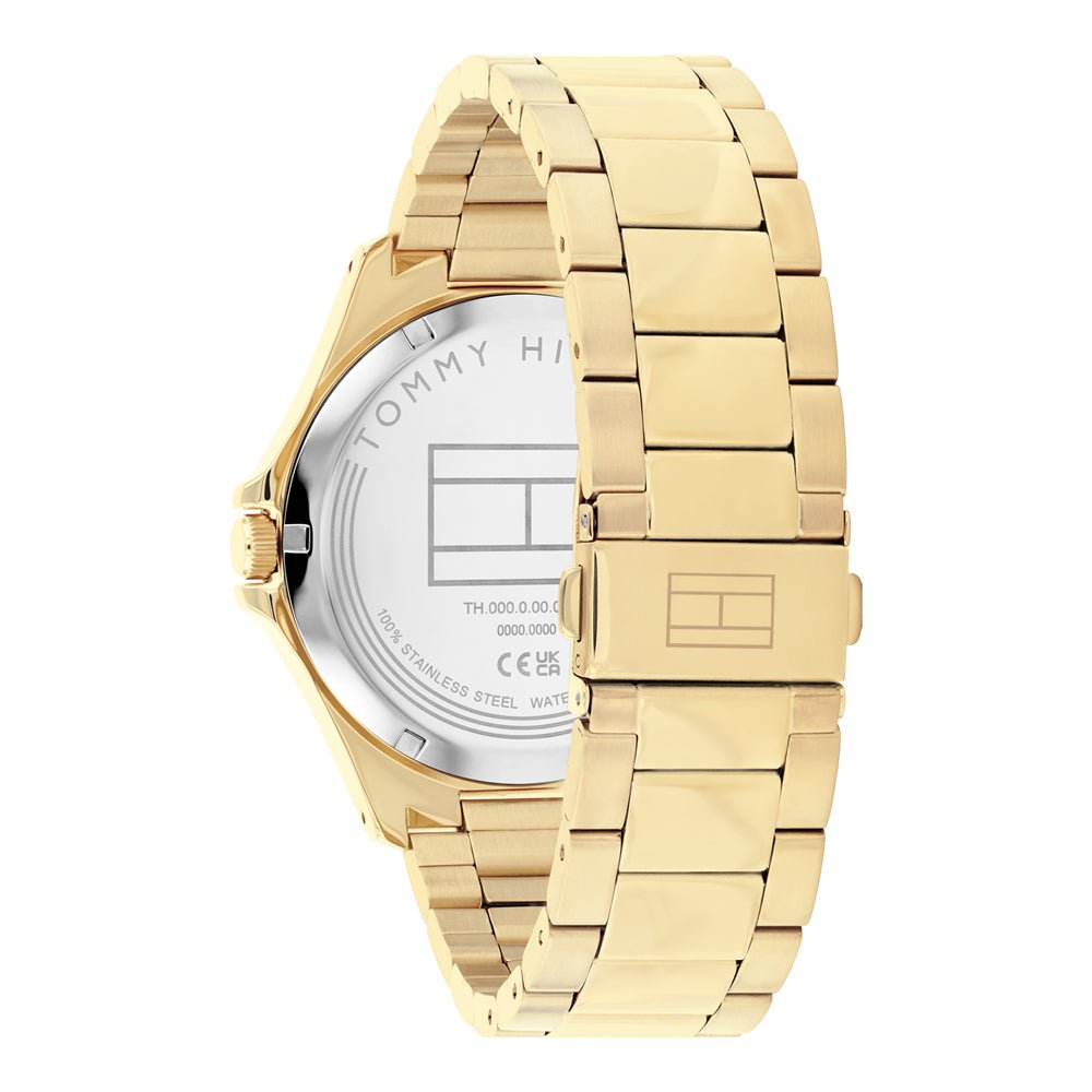 TOMMY HILFIGER Men's Bruce Gold Steel Watch 1710679