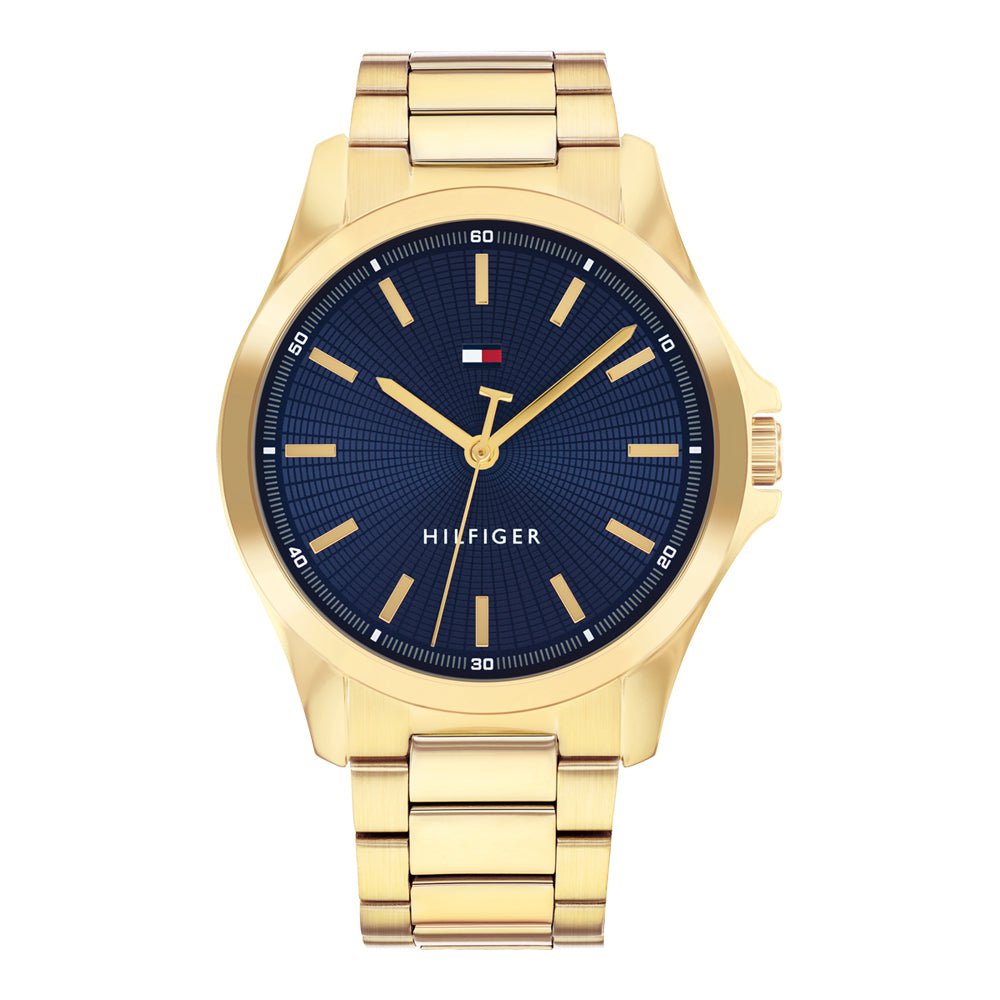 TOMMY HILFIGER Men's Bruce Gold Steel Watch 1710679