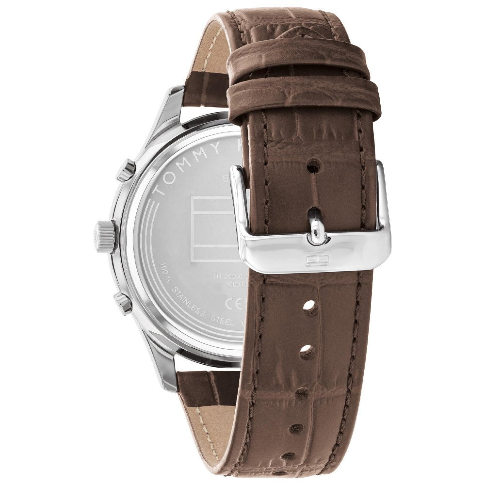 TOMMY HILFIGER Men's Weston Brown Leather Watch 1710501