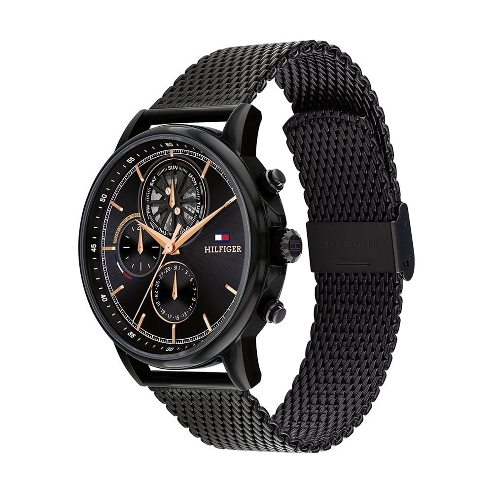 TOMMY HILFIGER Men's Baker Milanese Steel Watch 1710610