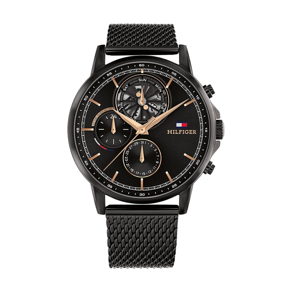 TOMMY HILFIGER Men's Baker Milanese Steel Watch 1710610