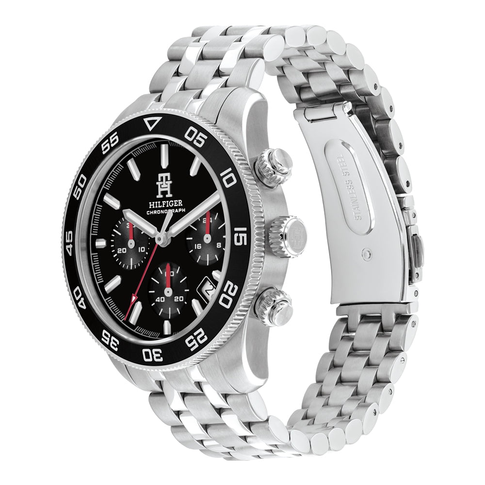 TOMMY HILFIGER Men's TH85 CHRONO Steel Chronograph Watch 1792156