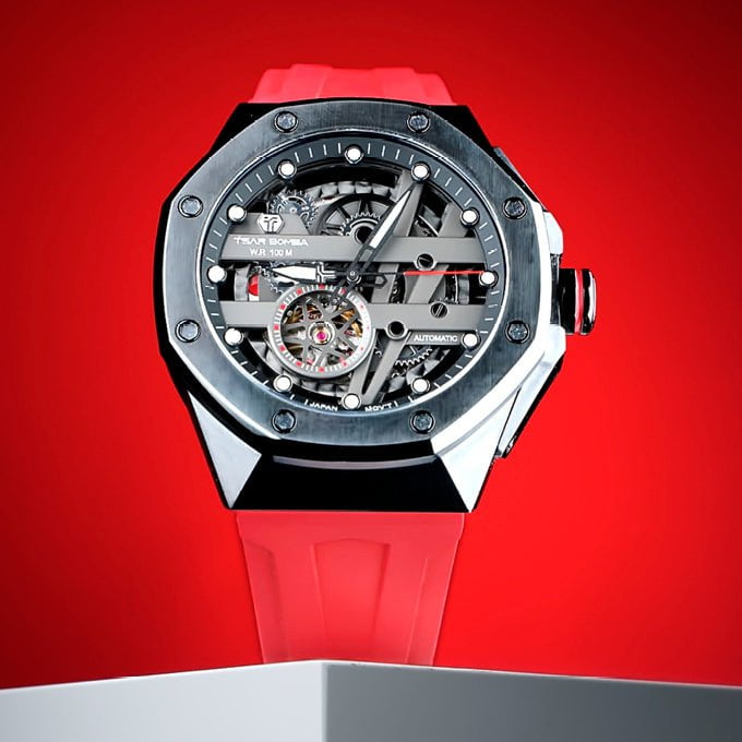 TSAR BOMBA Men's Elementary Automatic Watch TB8803A02