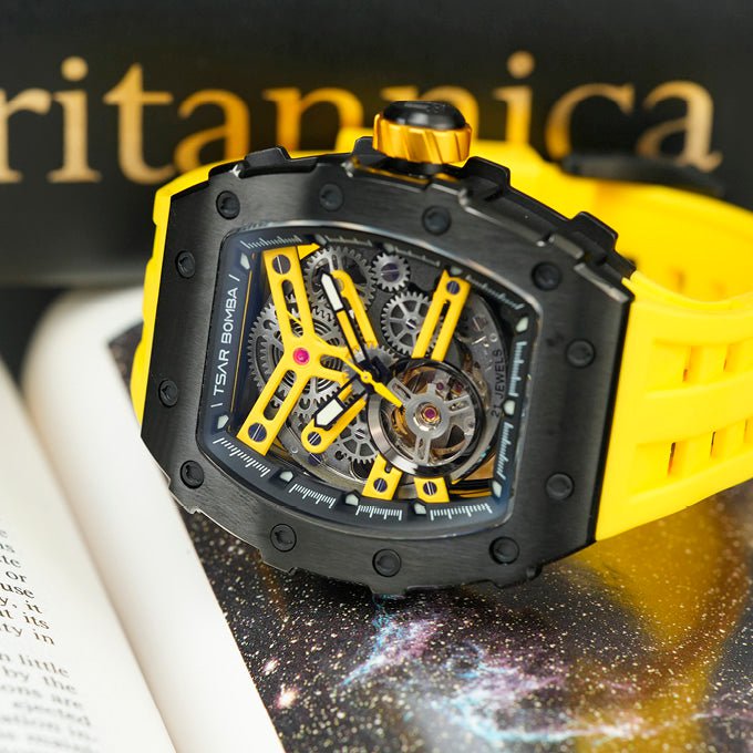 TSAR BOMBA Men's Elemental Automatic Watch TB8208A13