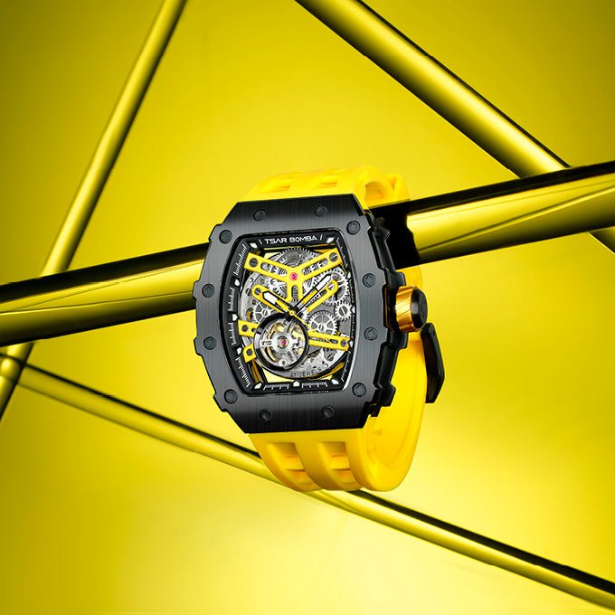 TSAR BOMBA Men's Elemental Automatic Watch TB8208A13