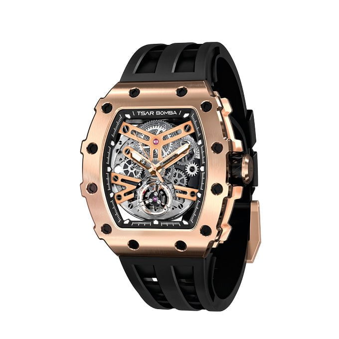 TSAR BOMBA Men's Elemental Automatic Watch TB8208A16