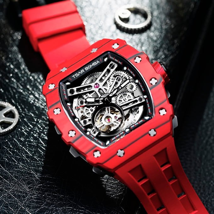 TSAR BOMBA Men's Elemental Automatic Watch TB8208CF37