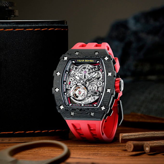 TSAR BOMBA Men's Elemental Automatic Watch TB8208CF39