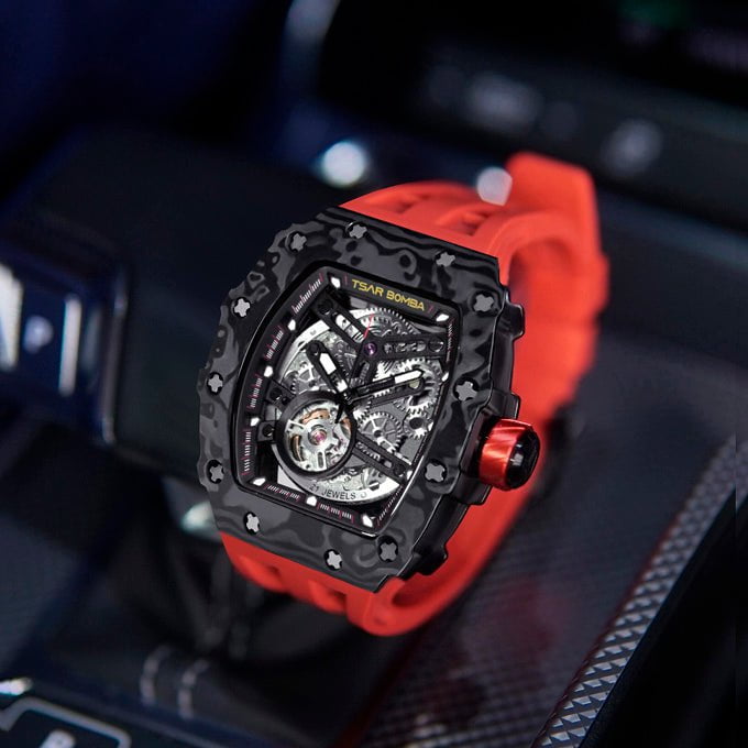 TSAR BOMBA Men's Elemental Automatic Watch TB8208CF39