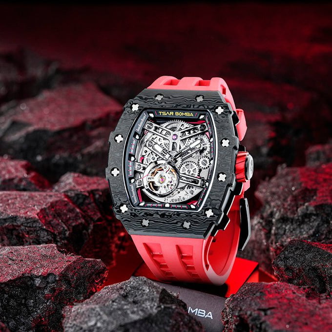TSAR BOMBA Men's Elemental Automatic Watch TB8208CF39