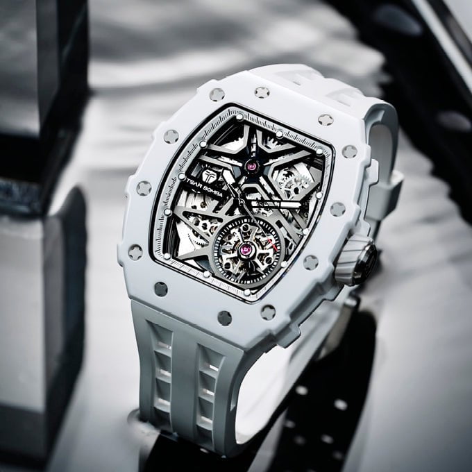 TSAR BOMBA Men's Elemental Automatic Watch TB8209C02