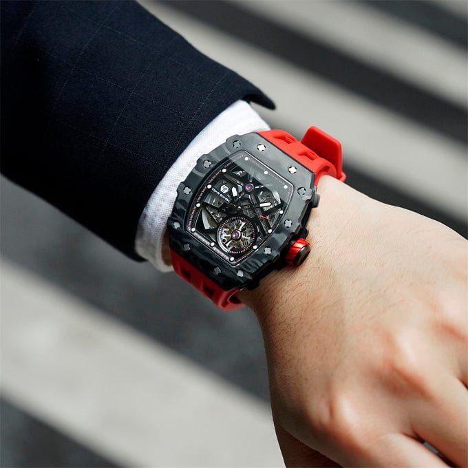 TSAR BOMBA Men's Elemental Automatic Watch TB8209CF02