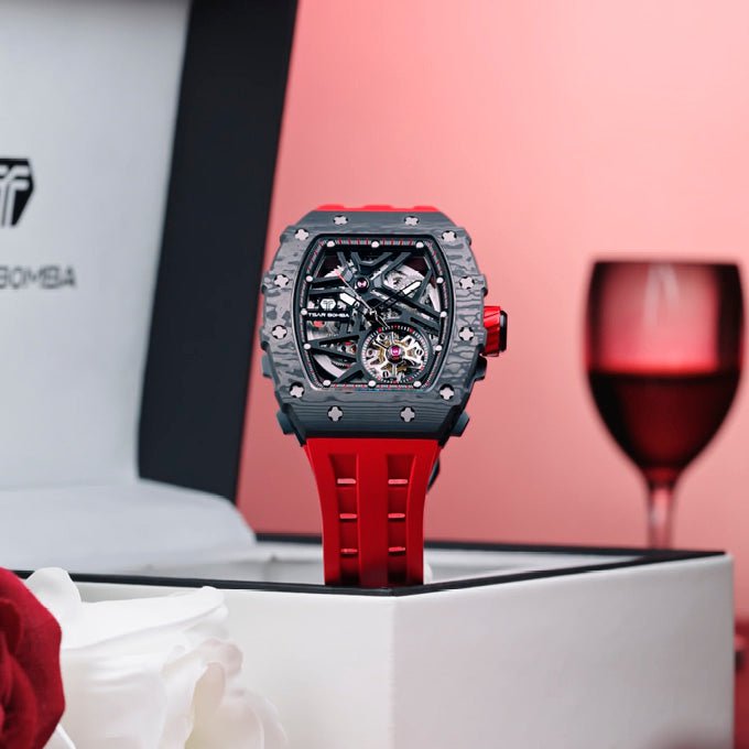 TSAR BOMBA Men's Elemental Automatic Watch TB8209CF02