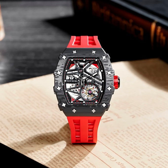 TSAR BOMBA Men's Elemental Automatic Watch TB8209CF02