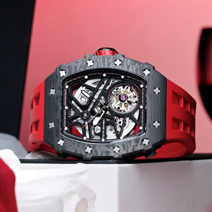 TSAR BOMBA Men's Elemental Automatic Watch TB8209CF02