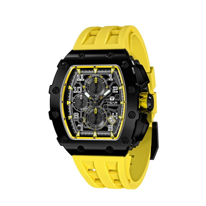 TSAR BOMBA Men's Elemental Chronograph Watch TB8204Q07