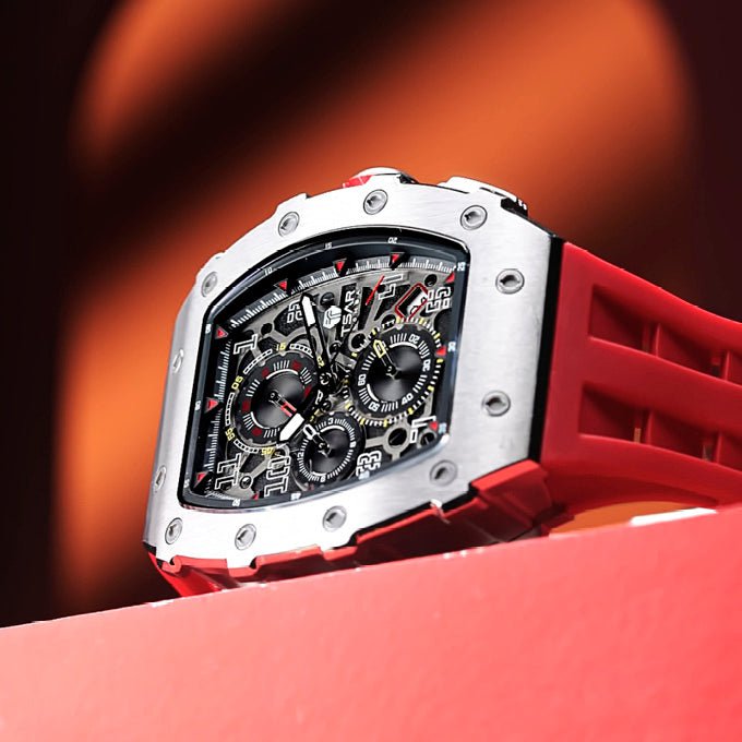 TSAR BOMBA Men's Elemental Chronograph Watch TB8204Q33