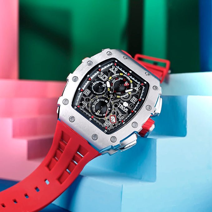 TSAR BOMBA Men's Elemental Chronograph Watch TB8204Q33