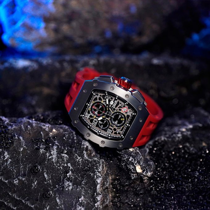 TSAR BOMBA Men's Elemental Chronograph Watch TB8204Q33