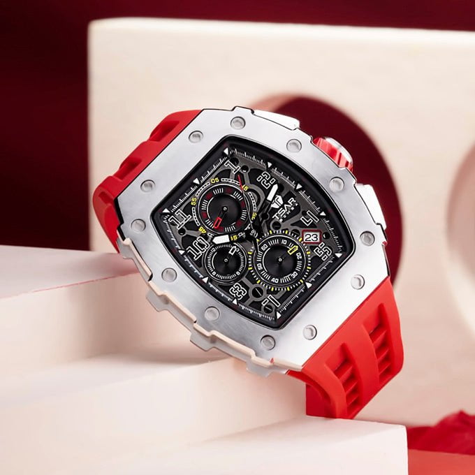 TSAR BOMBA Men's Elemental Chronograph Watch TB8204Q33