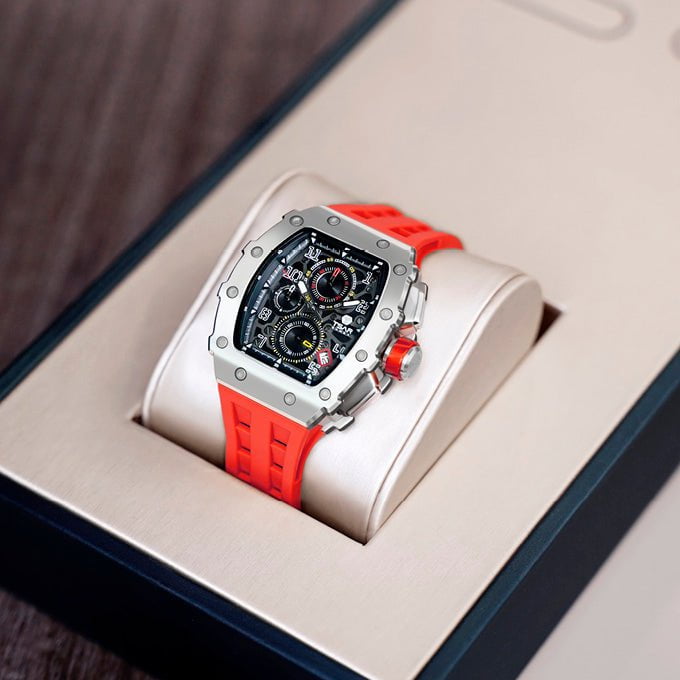 TSAR BOMBA Men's Elemental Chronograph Watch TB8204Q33