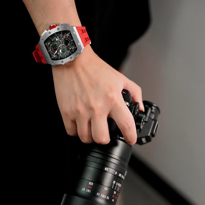 TSAR BOMBA Men's Elemental Chronograph Watch TB8204Q33