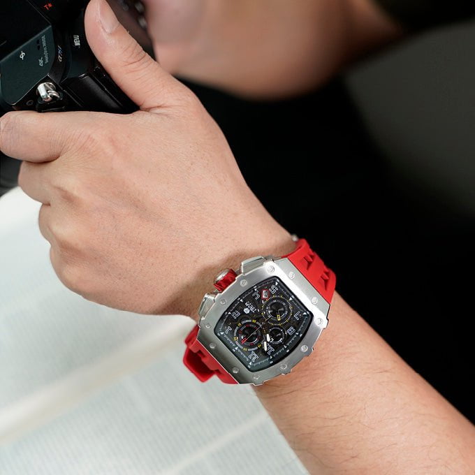 TSAR BOMBA Men's Elemental Chronograph Watch TB8204Q33