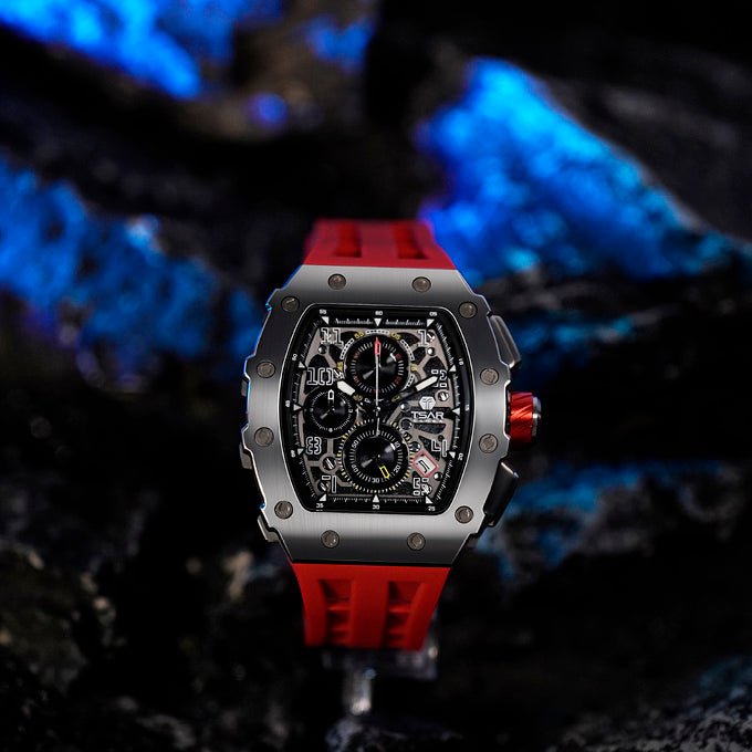 TSAR BOMBA Men's Elemental Chronograph Watch TB8204Q33