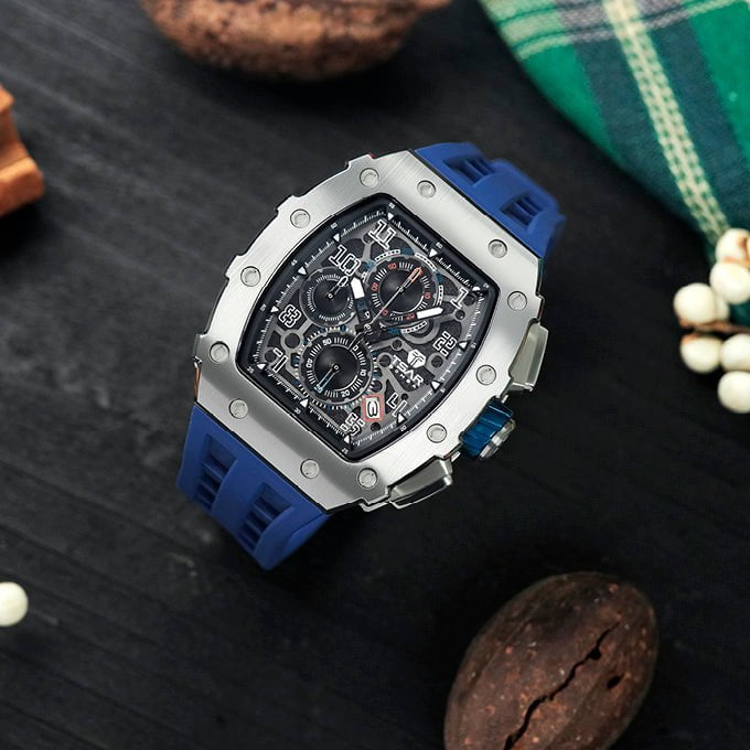 TSAR BOMBA Men's Elemental Chronograph Watch TB8204Q34