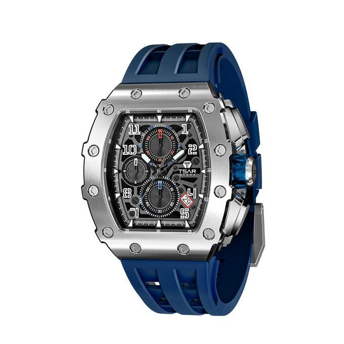 TSAR BOMBA Men's Elemental Chronograph Watch TB8204Q34