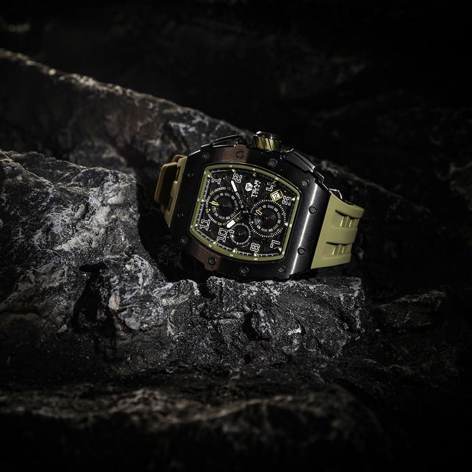 TSAR BOMBA Men's Elemental Chronograph Watch TB8204Q38