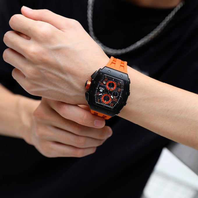 TSAR BOMBA Men's Elemental Chronograph Watch TB8204Q39