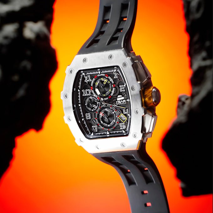 TSAR BOMBA Men's Elemental Chronograph Watch TB8204Q31