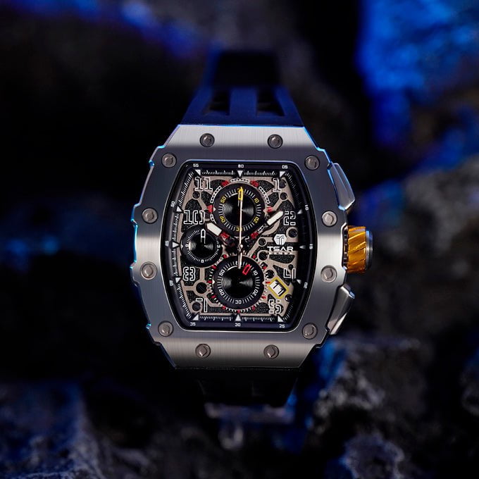 TSAR BOMBA Men's Elemental Chronograph Watch TB8204Q31