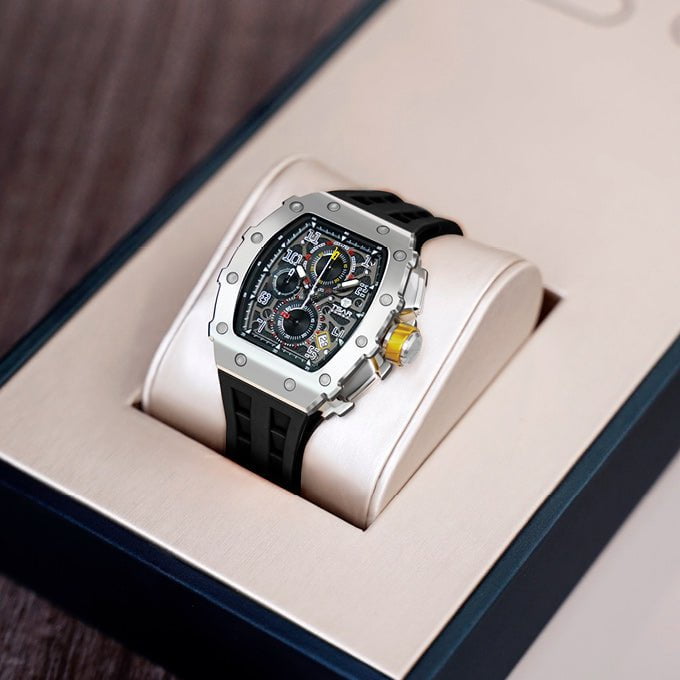 TSAR BOMBA Men's Elemental Chronograph Watch TB8204Q31